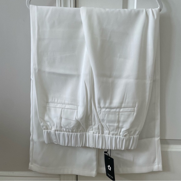 Daisy Grace Wide-Leg Pants - Small - White - Picture 2 of 6